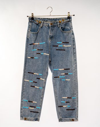 Beaded Colours Brown Orange