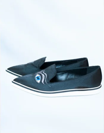 Erika A. Style Black Loafer - Eye Of Horus