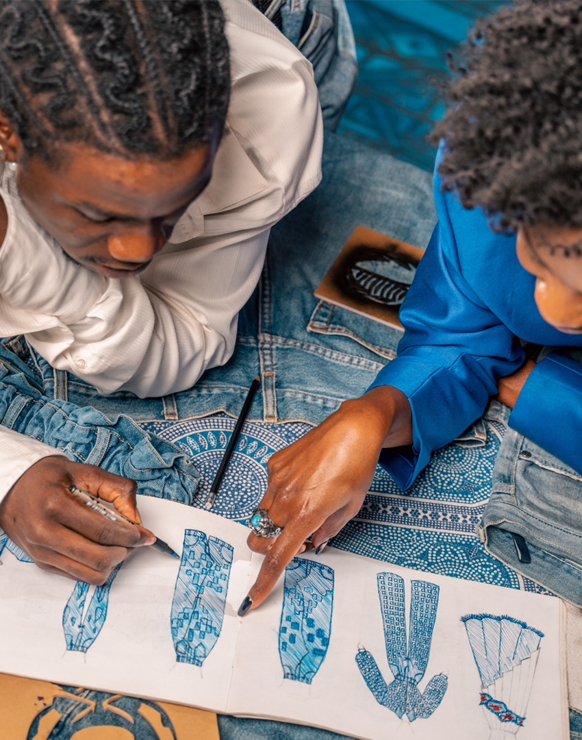 Erika A. Style Upcycled Denim