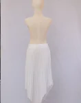 Pleated Asymmetrical Skirtss