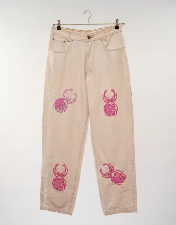 Erika A. Style Bisque Colour Jeans