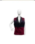 half-bare-maroon-vest-jacket-front
