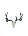 Stag Skull Brooch Is Made Of Jewelry Grade