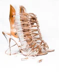 Golden Gladiator High Heel Front