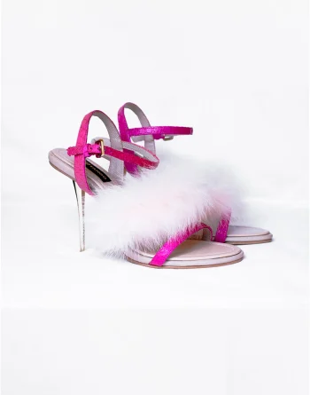 Rabbit Fur Shoes