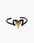 Ram Goat Skull Brass Bangle36