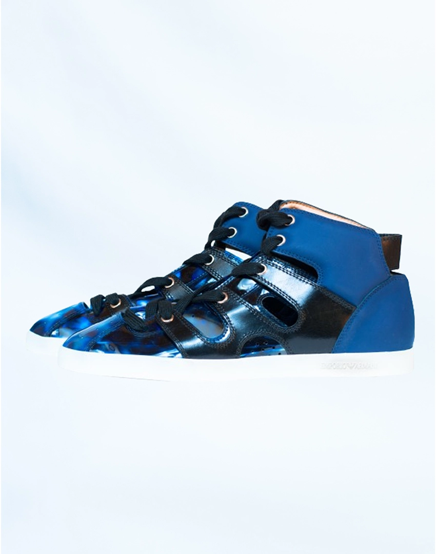 Tate Blue Sneakers Sided Tate Blue Sneakers