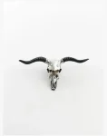 Taurus Bull Skull Brooch