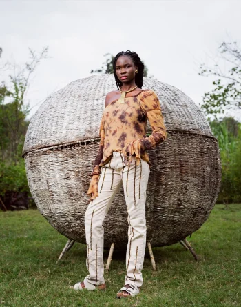 The Donovan Slim Fit Cream Denim