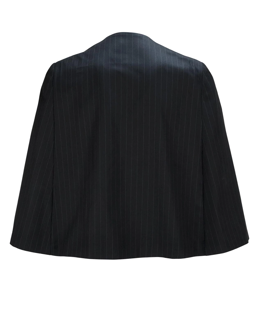 Black with Pleated Floral Detail Rare Black with Pleated Floral Detail