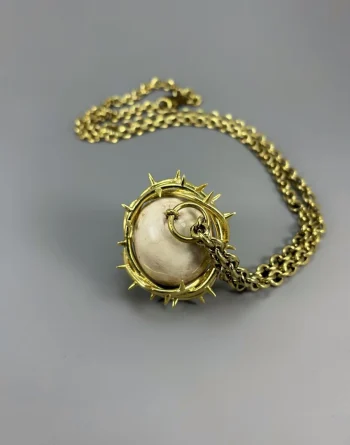 Crown of Golden Thorn Necklace
