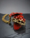 Heart of Golden Thorns Necklace – Realistic Look Ctr