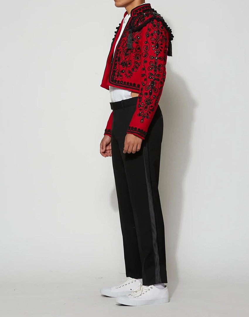 Matador Jacket In Red Side Matador Jacket In Red