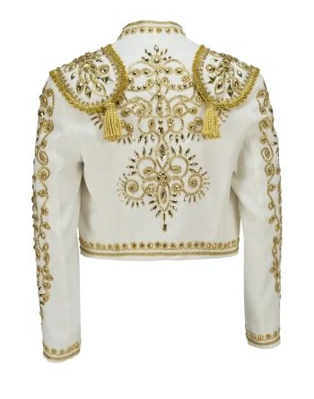 Matador White Jacket – White and Gold
