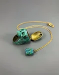 Patina Skull Ring and Patina Pendant Necklaces
