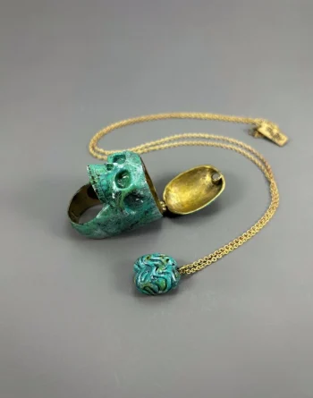 Patina Pendant Necklace