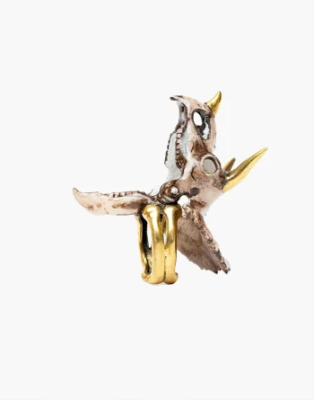 Realistic Enamel Triceratops