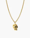 Skull Ring Brain Pendant