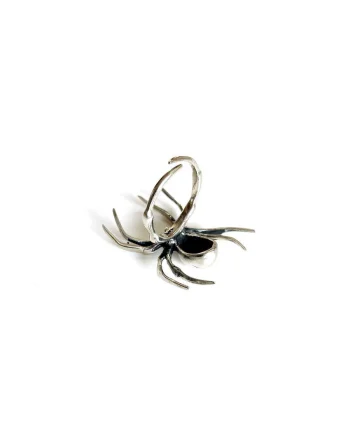 Spider Ring - White Bronze
