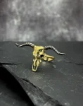 Zodiac Taurus Bull - Brass Ring