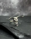 Taurus Bull Skull Ring