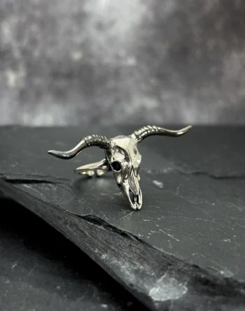 Taurus Bull Skull Ring