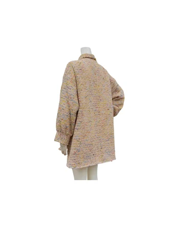 Tweed Jacket With Buttons