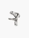 White Bronze T-Rex Dinosaur Skull Fossil Ring – Jurassic Front