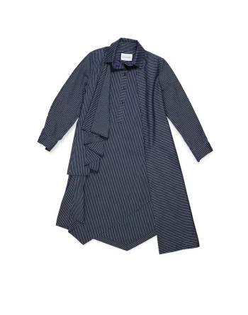 Cascade Shirt Dress