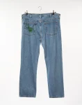 George Faded Blue Denim