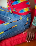 Skinny Fit Mid Blue Jeans Pillar