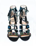 Tribal Tie-Up Heel