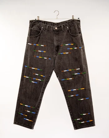 Wrangler: Beaded Colours - White