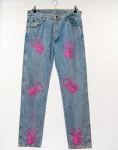 Wrangler-Faded Blue Denim